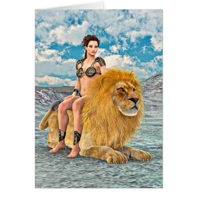 Schönheit und Löwen (Vorne)