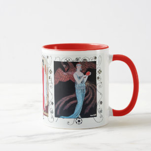 SCHÖNHEIT UND PHÖNIX, MODEDESIGNER MAKE-UP-KÜNSTLE TASSE