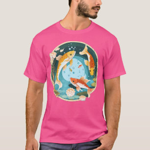 Schönheit und Wunder Koi Fisch in diesem Niedliche T-Shirt