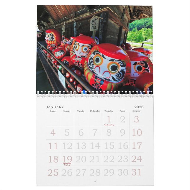 Schönheit von Japan 2013 Kalender (Jan 2026)