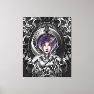 Schönheit von Trilia MTron GS Portrait SCP Leinwanddruck