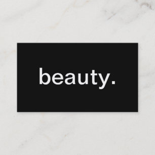 Schönheitcosmetologist-Visitenkarte Visitenkarte