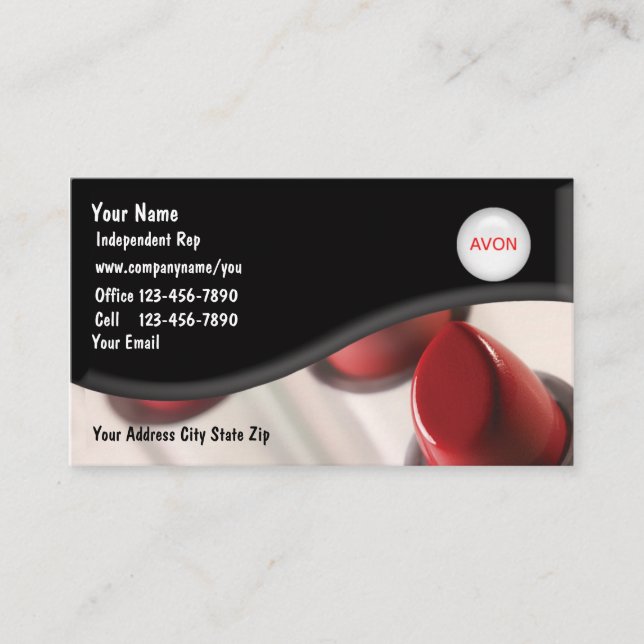 Schönheitcosmetologist-Visitenkarten Visitenkarte (Vorderseite)