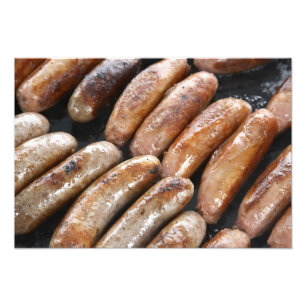 Schönheiten auf dem Barbeque Fotodruck