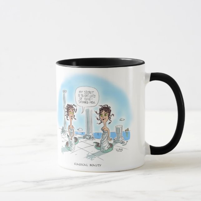 Schönheits-Geheimnisse der Medusa Tasse (Rechts)