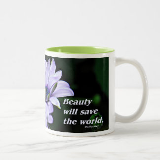 Schönheits-Kaffee-Tasse Zweifarbige Tasse