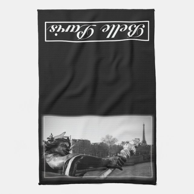 Schönheits-Paris-Geschirrtuch Geschirrtuch (Vertikal)