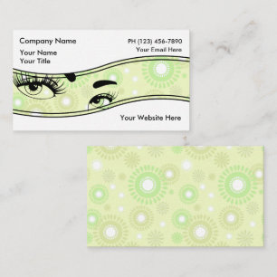 Schönheits-Visitenkarten Visitenkarte