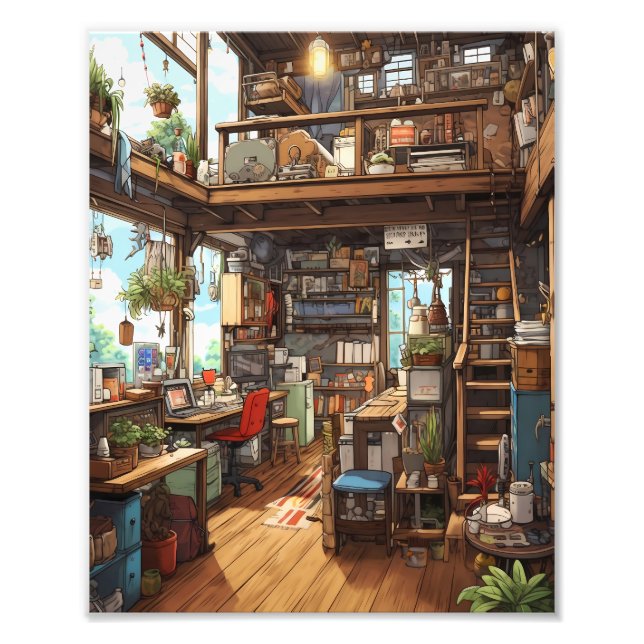 Schönheitsbibliothek Fotodruck (Vorne)