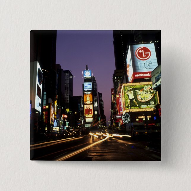 Schönheitsfarbe und Energie der berühmten Times Button (Vorderseite)