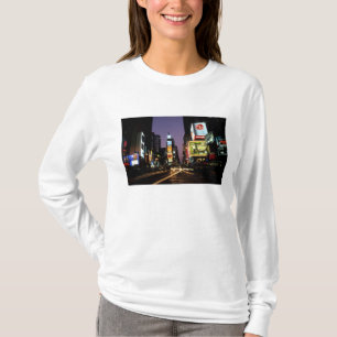 Schönheitsfarbe und Energie der berühmten Times T-Shirt