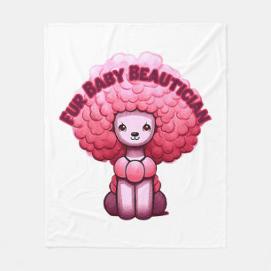Schönheitsgeschenk für Groomer Fleecedecke