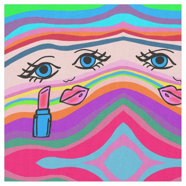 Schönheitskönigin Stoff (Nahaufnahme)