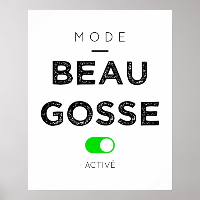 Schönheitsmode Poster (Vorne)
