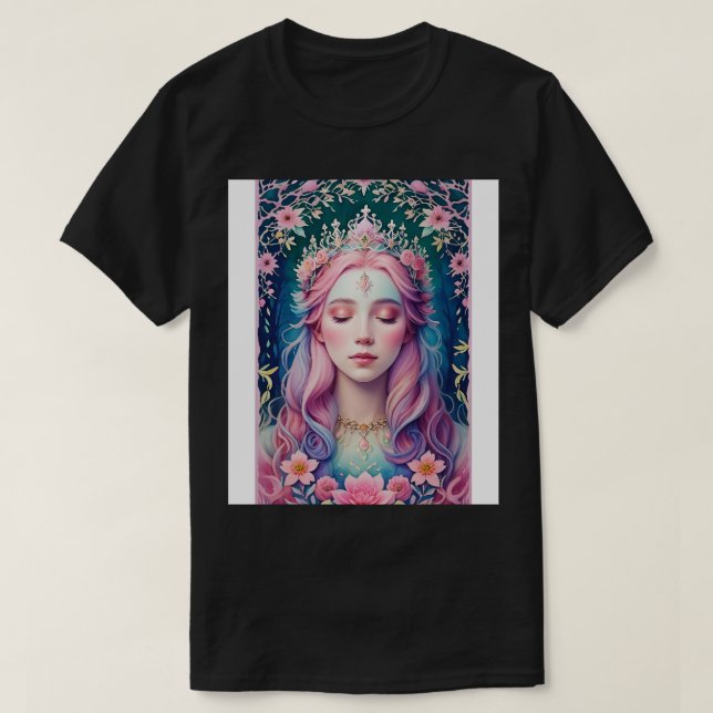 Schönheitsprincess T-Shirt (Design vorne)