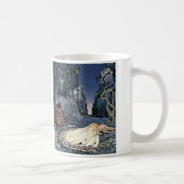 Schönheitsprinzessin Vintage Magie Romantik Kaffeetasse