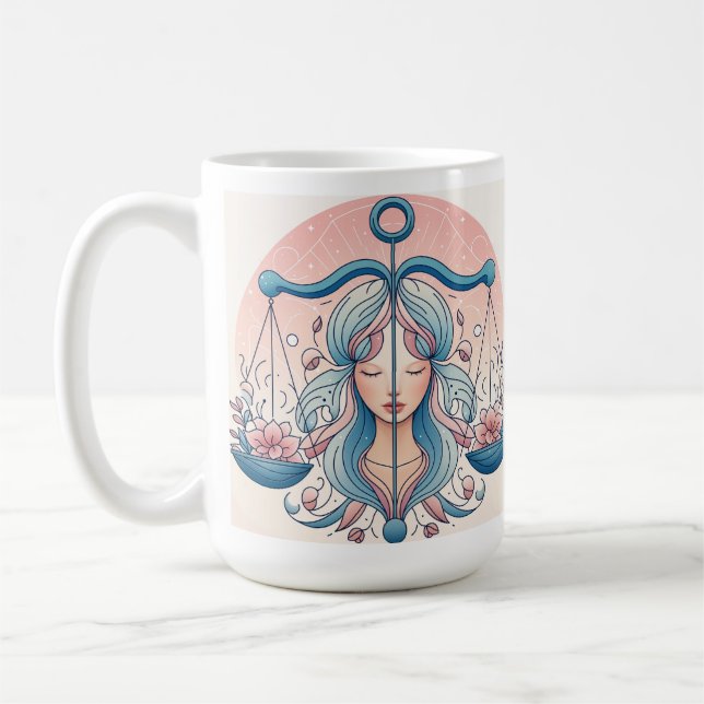 Schönheitssaldo: Libra-Inspiriert Tasse (Links)