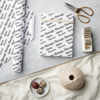 Schönheitssalon, Friseursalon Massage-Therapie-Erh Geschenkpapier