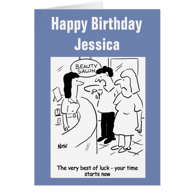 Schönheitssalon - Ihre Zeit beginnt... jetzt! (Vorne)