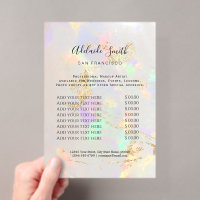 Schönheitssalon mit weißem Opal