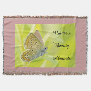 Schönheitsschmetterling der Natur Decke