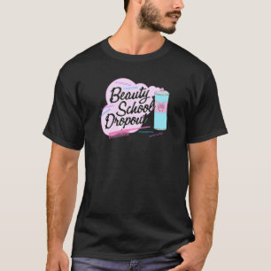 Schönheitsschule Abbrecher Süß 50er Retro Musica T-Shirt