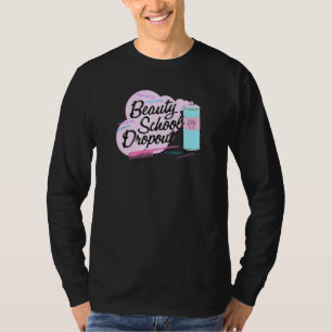 Schönheitsschule Abbrecher Süß 50er Retro Musica T-Shirt