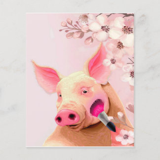 Schönheitsschwein-Schwein-Liebhaber Flyer