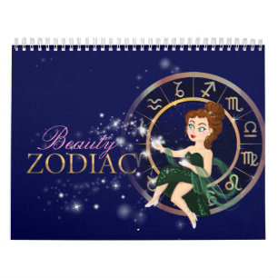 Schönheitstierkreiszeichen plus kalender
