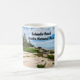 Schoodic Point in Acadia National Park in Maine Kaffeetasse