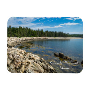 Schoodische Halbinsel in Maine Magnet