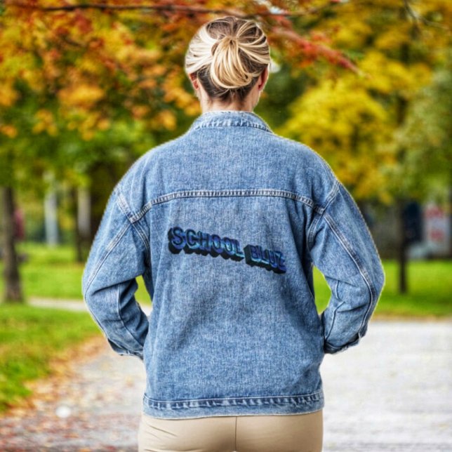 School Bluz-3DII Jeansjacke (This denim jacket, would come in handy, during those cool, fall days!)