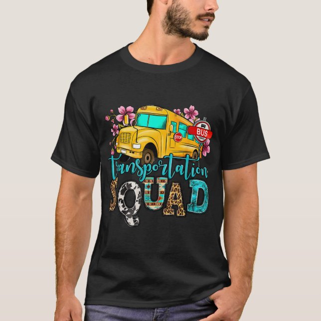 School Bus Back To School T-Shirt (Vorderseite)