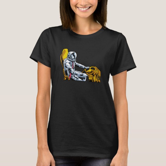 School Bus Driver Astronaut Space   Work Job Bus D T-Shirt (Vorderseite)