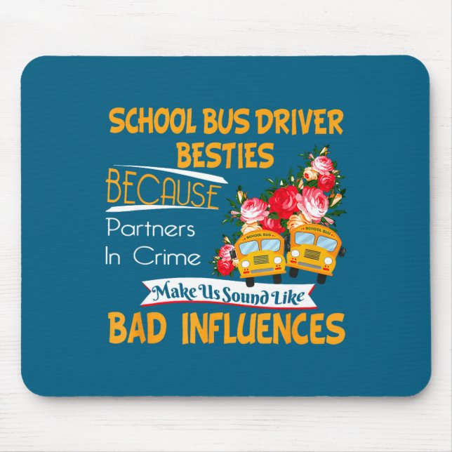 School Bus Driver Ies  Mousepad (Vorne)