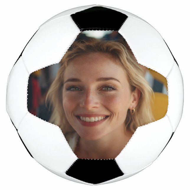 School Bus Driver Photo Customize Fußball (Vorderseite)