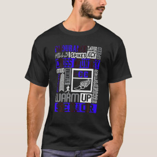 School Color Blue T Shirt