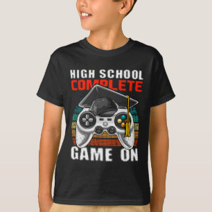 School Complete Video Game Senior Abschluss Gift T-Shirt