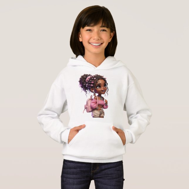 School Days Cute Ways Kids Hoodie (Vorne ganz)