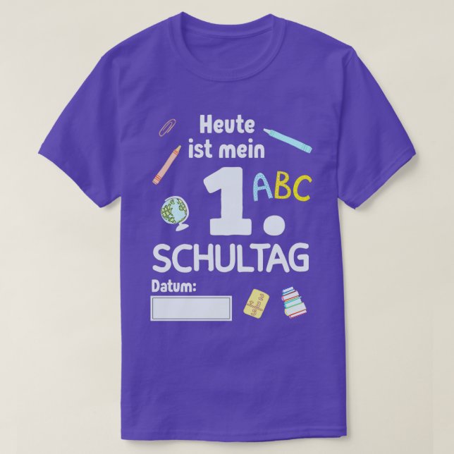 School enrolment start of school child 66 T-Shirt (Design vorne)