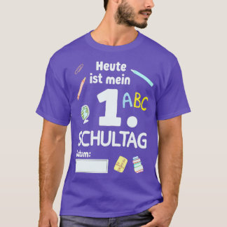 School enrolment start of school child 66 T-Shirt
