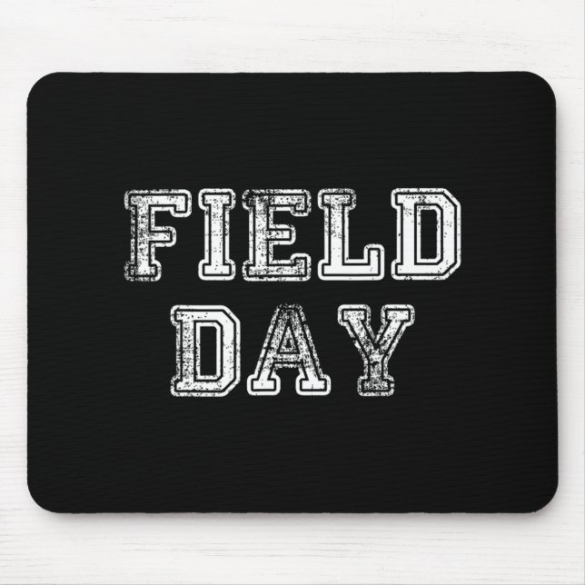 School Field Day Jersey 7 Mousepad (Vorne)