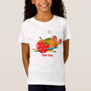 School Girls' Bella Angepasst Babydoll T - Shirt