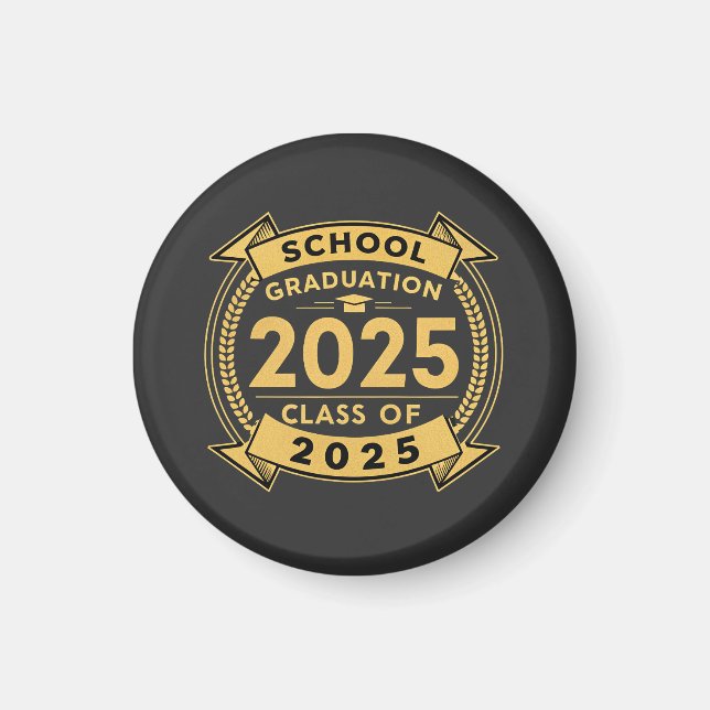 School graduation 2025 magnet (Vorne)