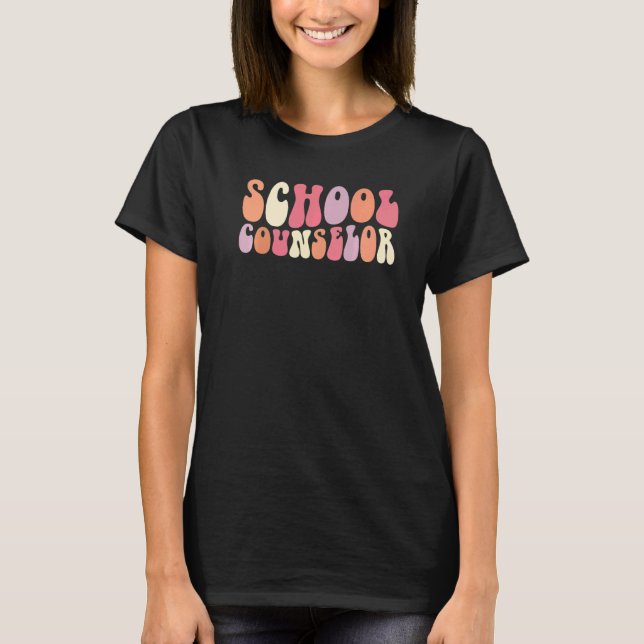School Guidance Counselor Appreciation Back To Sch T-Shirt (Vorderseite)