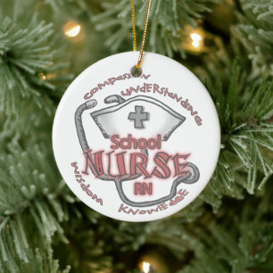 School Nurse Axiom Ornament