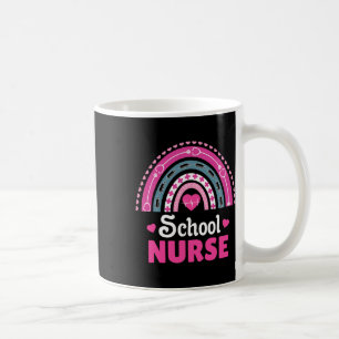 School Nurse Boho Rainbow Kaffeetasse