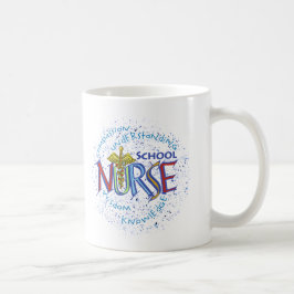 School Nurse Motto Kaffeetasse