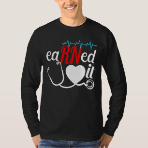 School Nurse Rn Abschluss Fun Pflege Grad Studen T-Shirt
