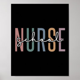 School Nurse | School Nurse RN appreciation gifts Poster